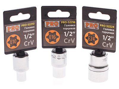 Головка звездочка 1/2 Е14 PRO STARTUL