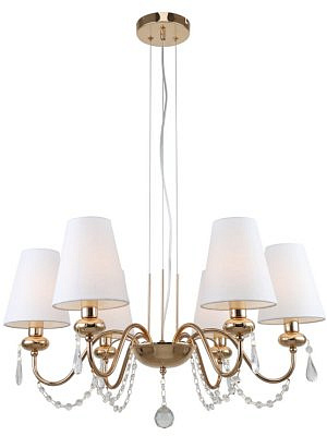 Люстра Rivoli Becky 2066-306 6 х Е14 40 Вт классика