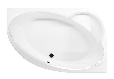 Ванна акриловая MIRSANT Массандра Premium 170*110 с каркасом правая