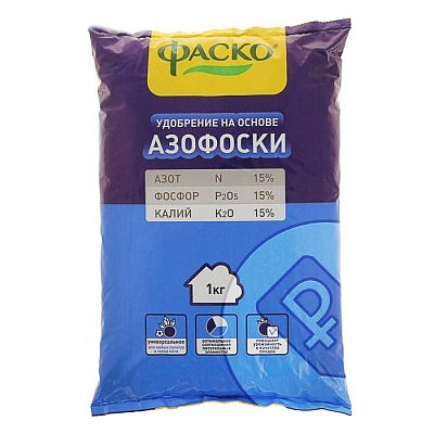 Удобрение "НА ОСНОВЕ АЗОФОСКИ" 1кг Фаско