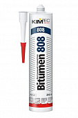 Герметик KIMTEC  битумный 808 черный 310мл  02-01-88