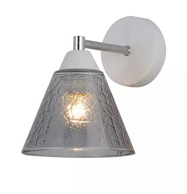 Бра 9120-1W  Esistenza WH+CR 1х E27/60W (20*15*20)