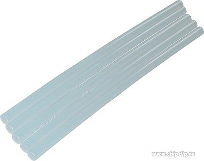 Клеевой стержень d= 7мм, L=200мм прозрачный ПрофКлей-8274 85г 10 штук 09-1103