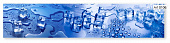Фартук кухонный Лёд (2800х610х6мм) МДФ высокоглянц Panda art.0106