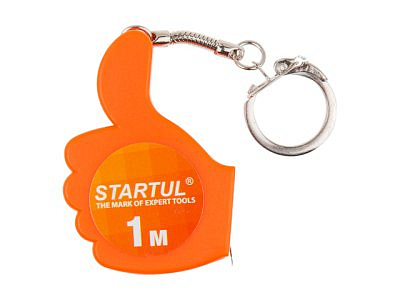Рулетка брелок 1м STARTUL 