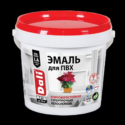 Эмаль DALI по ПВХ База А 1кг