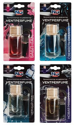 Ароматизатор на дефлектор Ventperfume, в ассортименте NEW GALAXY 794-636