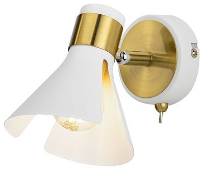 Светильник настенно-потолочный спот Rivoli Maira 7054-701 1 х Е14 40 Вт поворотный с выключателем