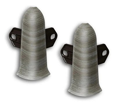 Внешний угол Дуб пепельный 70 мм Классик  