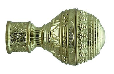 Наконечник Люксор золото антик D28 28.01.30.100