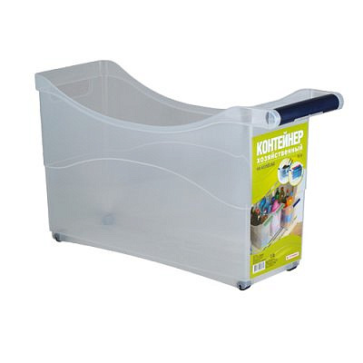 Контейнер хозяйственный C823/82300 универсальный на колесах 10л