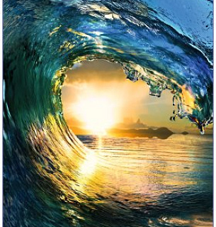 Фотообои Шторм 196*260