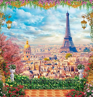 Фотообои Париж 294*260