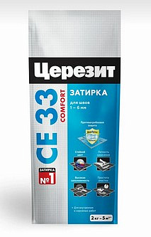 Затирка Церезит CE 33/2 Натура №41 (2 кг) фольга