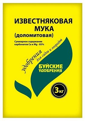 Известняковая (доломитовая) мука с магнием 3кг Буй  4/5235 
