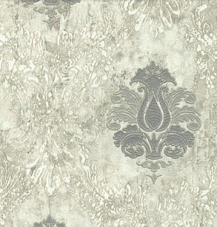 Обои Limonta 68801 Damascus/медальон серый 1,06*10м к 68901
