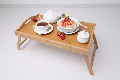 Поднос со склад.ножками 50*30*6 см бамбук BRAVO