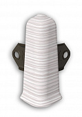 Угол внешний Ideal Деконика Каштан серый (комплект)