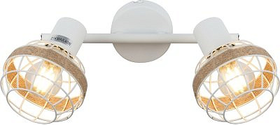 Светильник настенно-потолочный, поворотный , спот  7034-702 Fnselma  2 x E14 40 Вт