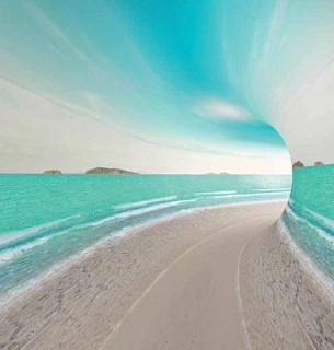 Фотообои D1-060 Туннель 300х270 см