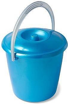 Ведро 3л пластиковое с крышкой СОЛО