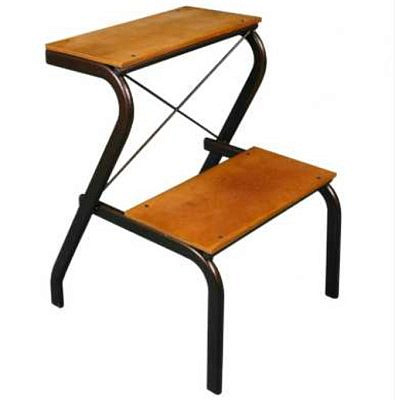 Табурет-стремянка КОНЕК коричневый ТС277К