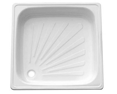 Поддон стальной Xinda эмалированный 90*90*13 квадрат