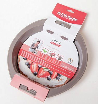 Форма для пирога GRACE ABS301 25см силиконовая, круглая 