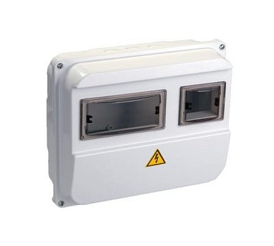 Корпус для 1 фазных счетчиков с окошк. ЩУРн-П 1/3 IP55 (220х270х110) 