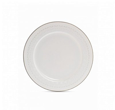 Тарелка обеденная WHITE LACE 25см  TDP670
