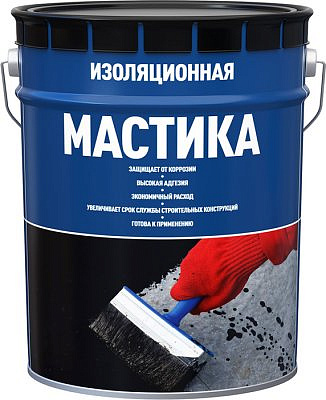Мастика битумная излоляционная Noname 21,5л/19кг