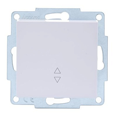 Выключатель проходной механизм 1ая  10A  белый 742-0288-105 826762