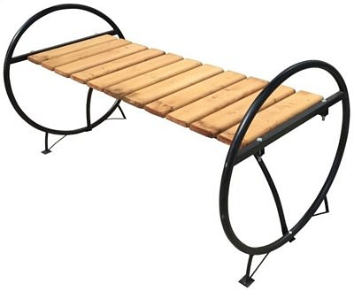 Лавочка  КРУГЛАЯ 1,5м без спинки