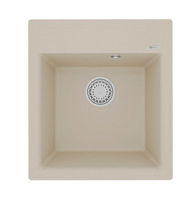 Мойка для кухни HANKA 450*500 бежевый с сифоном  LEMARK  