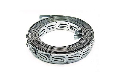 Лента монтажная 10м в упаковке металлическая для ТЭН 