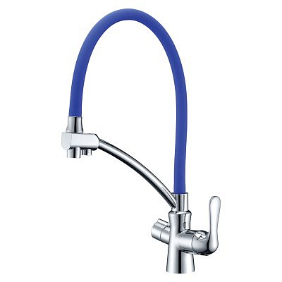 Смеситель для кухни Lemark  LM3070С-Blue Comfort подключение к фильтру с питьевой водой 