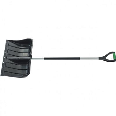 Лопата снеговая  540*375*1520мм, металлическая эргономичный черенок, стальная окантовка Palisad