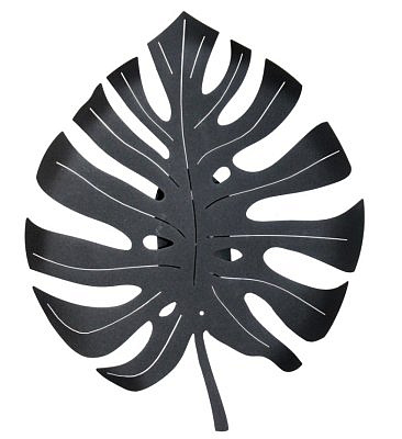 Светильник настенный Монстера 512 черный муар 330х275 НББ  01-60-174 Е14 (ИМ)  