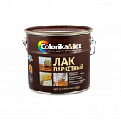 Лак Colorika&Tex паркетный алкидно-уретановый полуматовый 2,7л