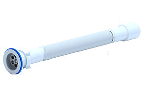 G 116 Сифон гофрированный удлинённый 1 1/2"*40/50 (571-1401мм) 