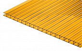 Поликарбонат Оранжевый 4мм (6м)