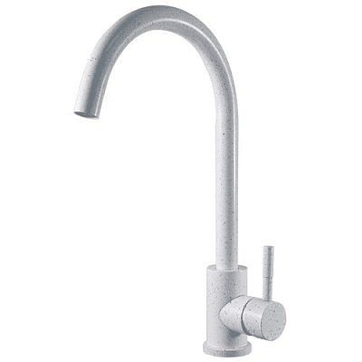 Смеситель для кухни ESKO White однорычажный R-излив белый К-45