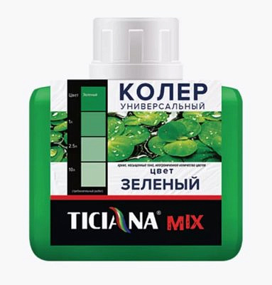 Колер TICIANA универсальный Зеленый 80мл
