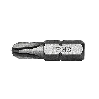 Бита Ph3 х25мм сталь 45х MATRIX 11353