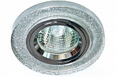 Светильник точечный Feron DL8060-2 мерцающее серебро,серебро MR16 GX5.3  