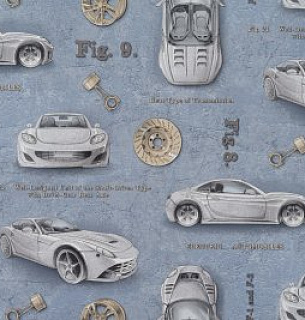 Обои Arteks 10393-04 Стритрейсинг 1,06*10м