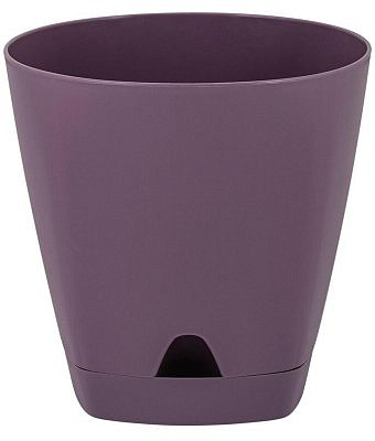 Горшок для цветов AMSTERDAM 8л с прикорн.поливом Морозная слива