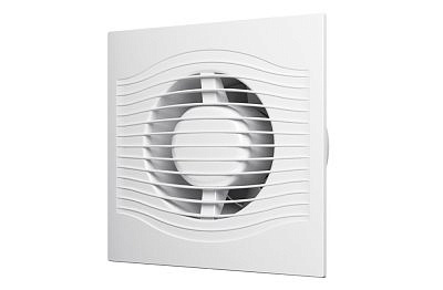 Вентилятор SLIM 5C осевой вытяжной с обратным клапаном D125