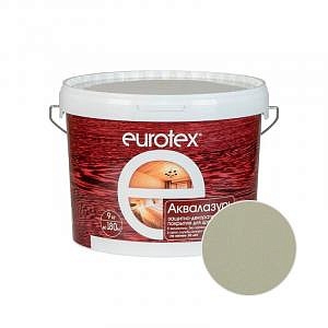 Пропитка Аквалазурь EUROTEX Олива 9 кг.