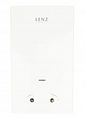 Газовый проточный водонагреватель ВПГ Lenz 10 L white автомат  